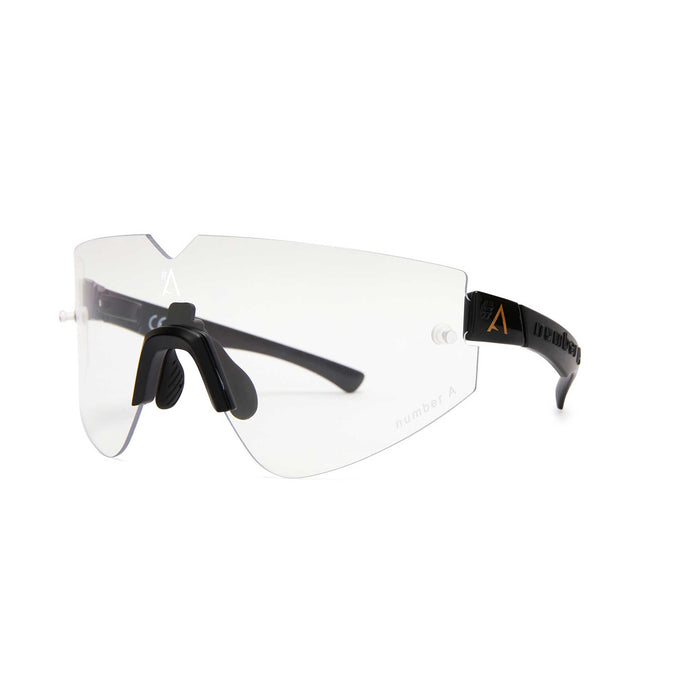NumberA Celona Cycling Glasses Black with clear lens