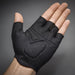 GripGrab Rouleur Padded Short Finger Glove Black Palm