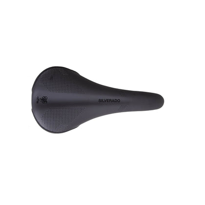 WTB Silverado Bike Saddle Black -Cromoly Rails Top View